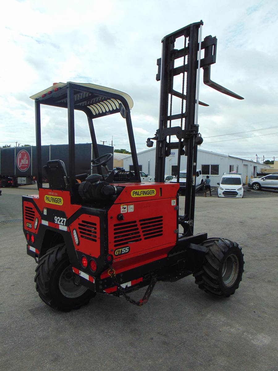 2014 PALFINGER GT-55 PIGGYBACK TYPE TRUCK MOUNTED FORKLIFT - KUBOTA DIESEL - ONLY 2,125 ORIGINAL HOURS - RUST FREE - 100% JOB READY - Image 6
