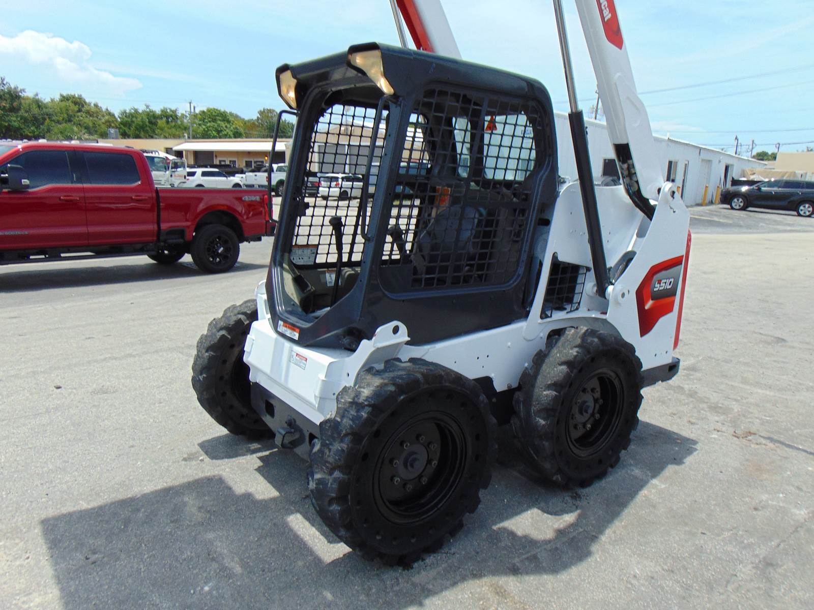 2015 BOBCAT S510 TURBO WITH SOLID TIRES - ONLY 800 ORIGINAL 1 OWNER HOURS - SOUTHERN RUST FREE - Image 9