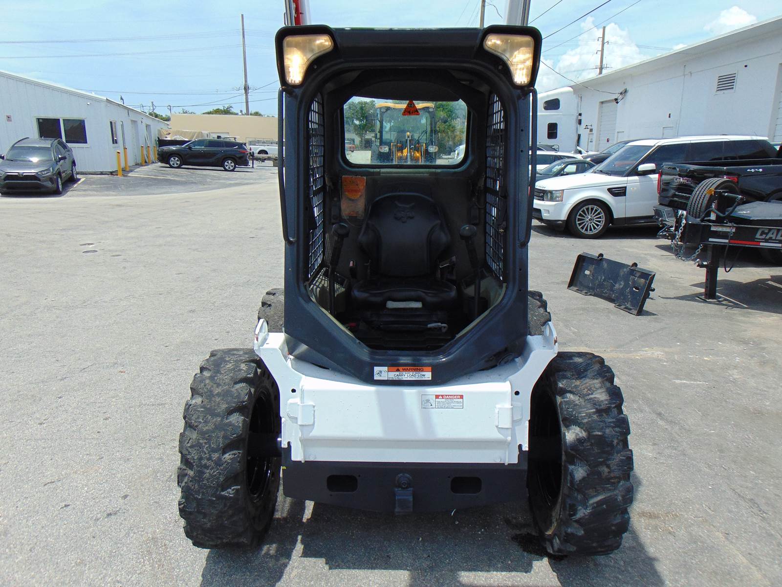 2015 BOBCAT S510 TURBO WITH SOLID TIRES - ONLY 800 ORIGINAL 1 OWNER HOURS - SOUTHERN RUST FREE - Image 8