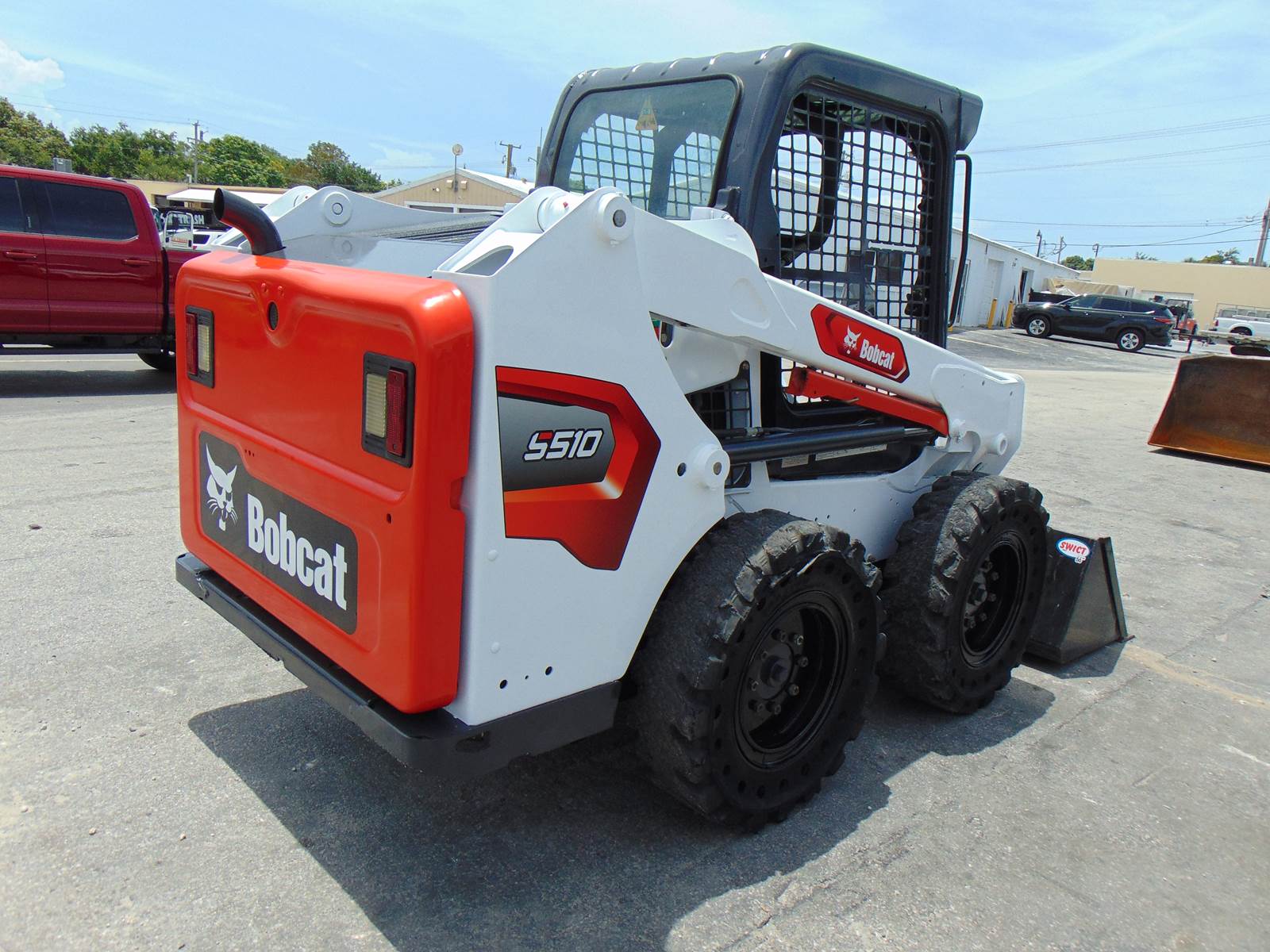 2015 BOBCAT S510 TURBO WITH SOLID TIRES - ONLY 800 ORIGINAL 1 OWNER HOURS - SOUTHERN RUST FREE - Image 26