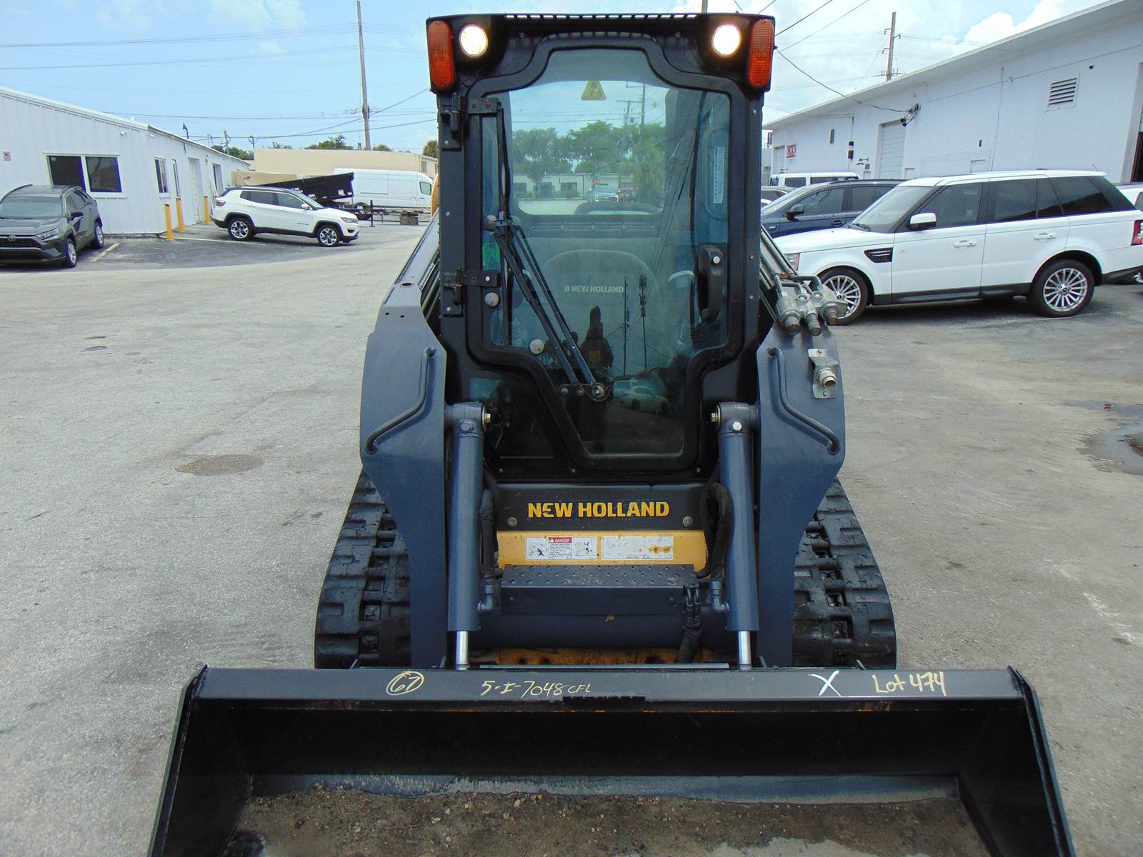 2016 NEW HOLLAND C227 TURBO 2 SPEED "BIG 74 HP" PRE EMISSIONS - HEAT - AC - STEREO - POWER COUPLER - JOYSTICKS - LOW HOURS - AIR RIDE - 100% JOB READY - Image 30