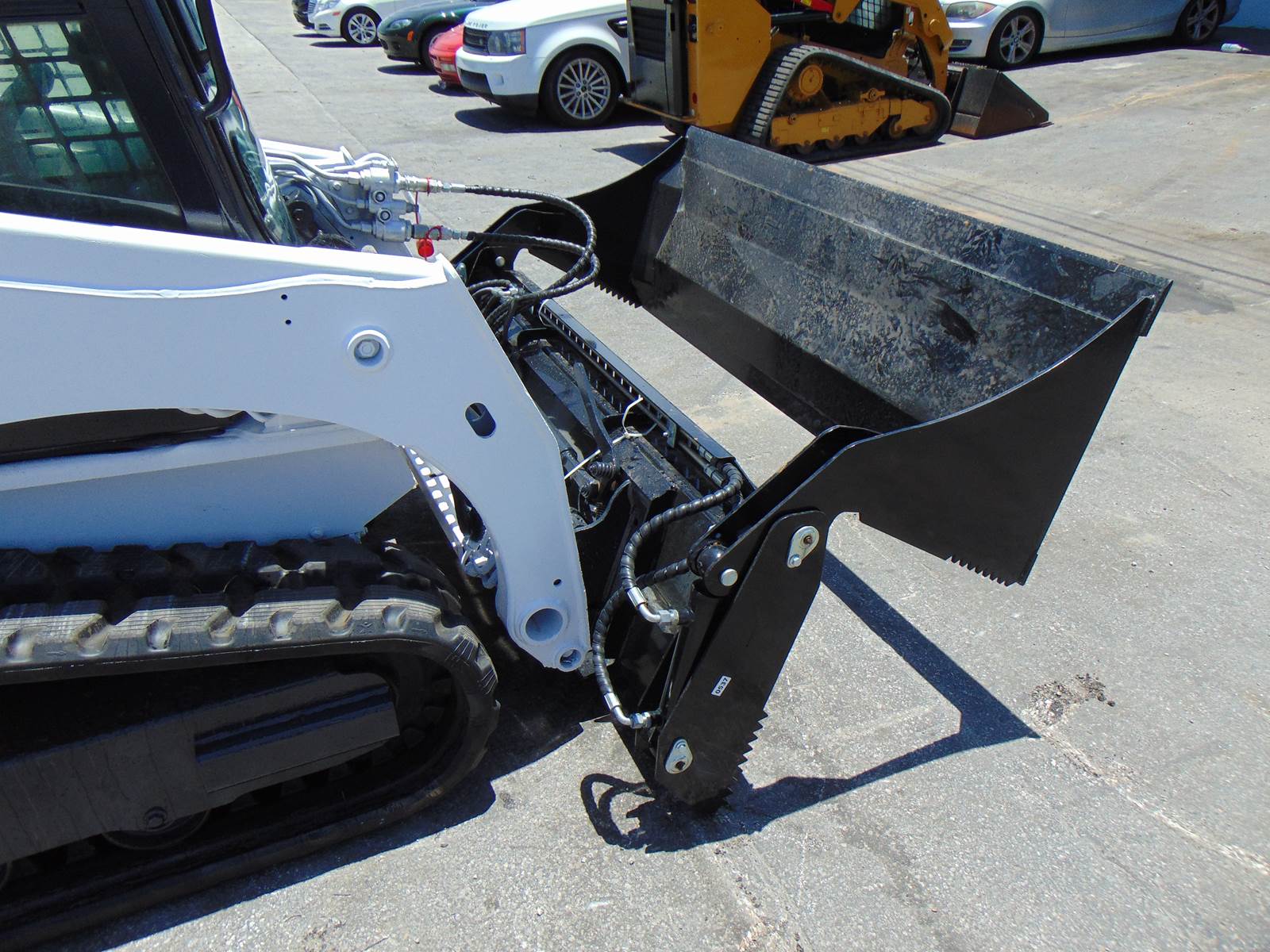 2017 BOBCAT T450 TURBO 2 SPEED "A/C CAB" - BRAND NEW TRACKS - PWR COUPLER - JOYSTICK CONTROLS - KEYLESS SECURITY - NEW COMBO BUCKET - ONLY 1,534 HOURS - Image 14