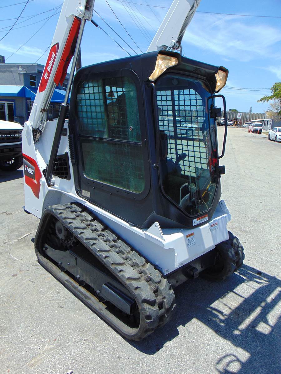 2017 BOBCAT T450 TURBO 2 SPEED "A/C CAB" - BRAND NEW TRACKS - PWR COUPLER - JOYSTICK CONTROLS - KEYLESS SECURITY - NEW COMBO BUCKET - ONLY 1,534 HOURS - Image 15