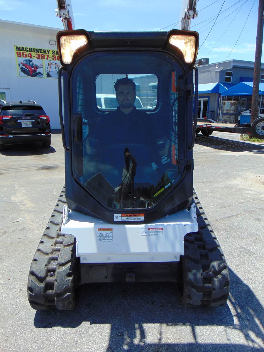 2017 BOBCAT T450 TURBO 2 SPEED "A/C CAB" - BRAND NEW TRACKS - PWR COUPLER - JOYSTICK CONTROLS - KEYLESS SECURITY - NEW COMBO BUCKET - ONLY 1,534 HOURS - Image 16