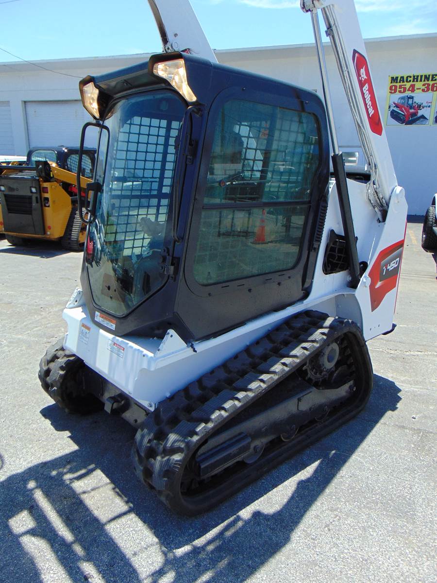 2017 BOBCAT T450 TURBO 2 SPEED "A/C CAB" - BRAND NEW TRACKS - PWR COUPLER - JOYSTICK CONTROLS - KEYLESS SECURITY - NEW COMBO BUCKET - ONLY 1,534 HOURS - Image 17