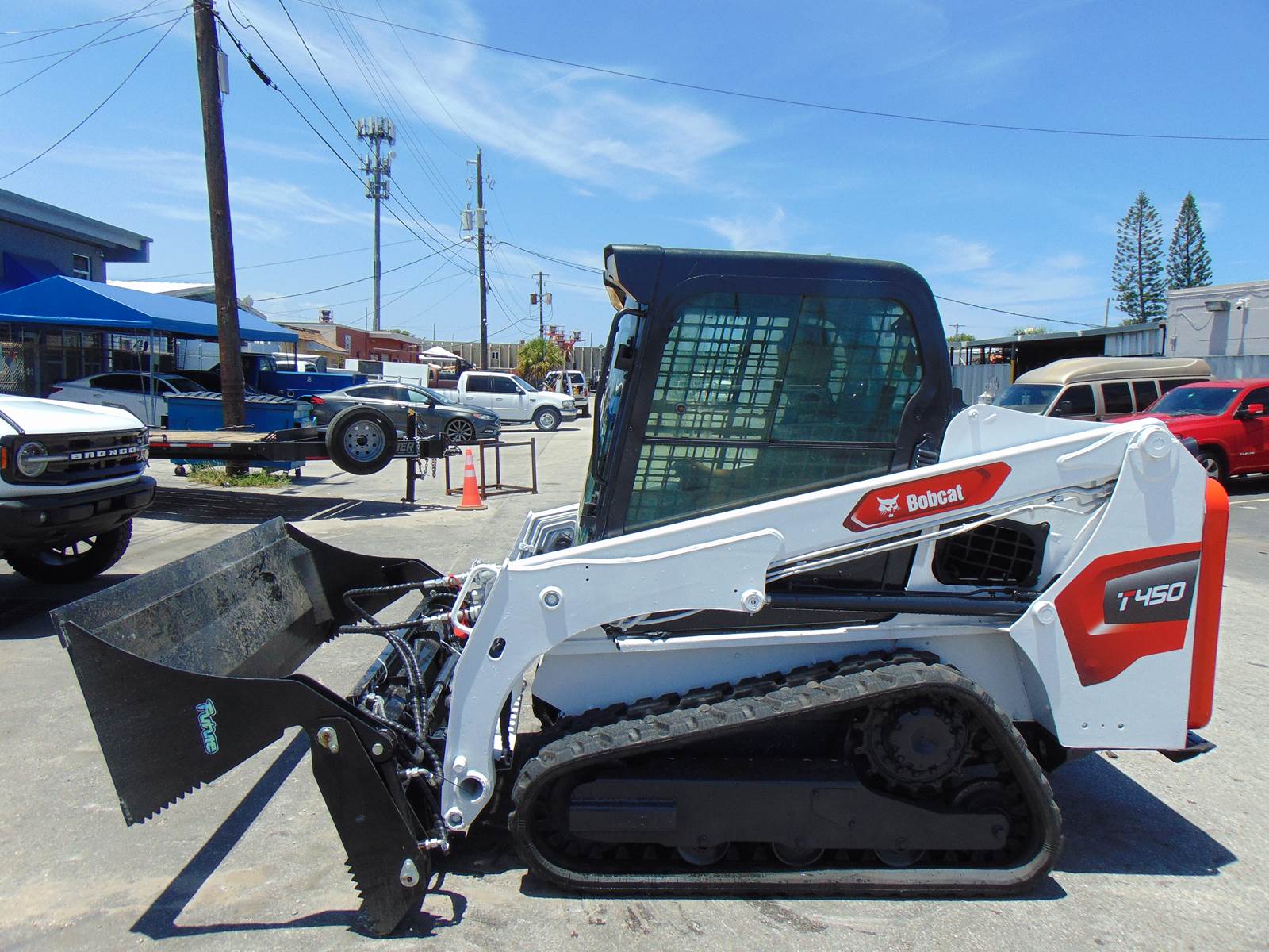 2017 BOBCAT T450 TURBO 2 SPEED "A/C CAB" - BRAND NEW TRACKS - PWR COUPLER - JOYSTICK CONTROLS - KEYLESS SECURITY - NEW COMBO BUCKET - ONLY 1,534 HOURS - Image 29