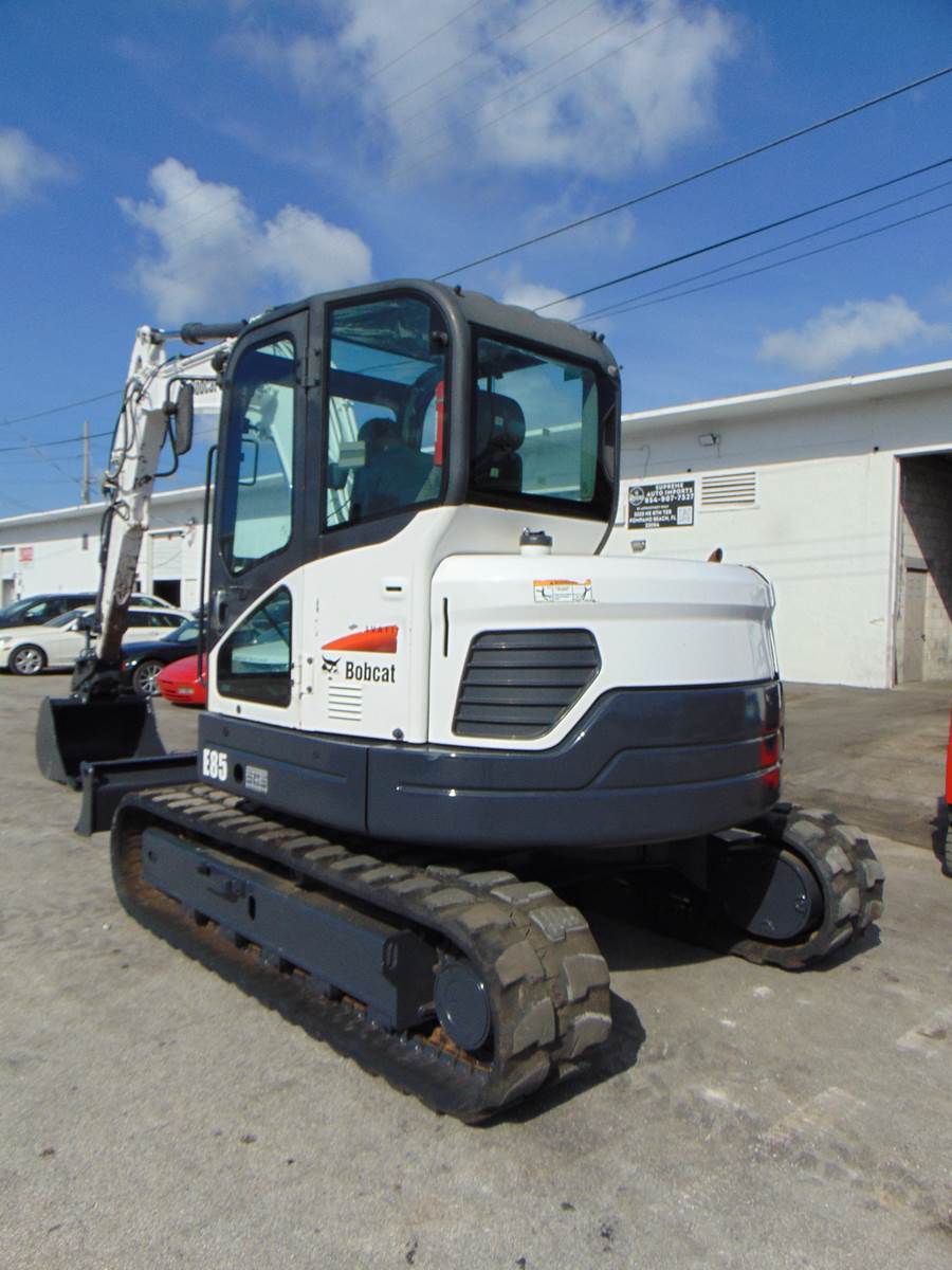 2017 BOBCAT E85 "SUPER LOADED" LONG REACH - PWR COUPLER - ICE COLD A/C - STEREO - DOUBLE PLUMBED - 3 BUCKETS INCLUDED - ONLY 2,341 ORIGINAL HOURS - Image 20