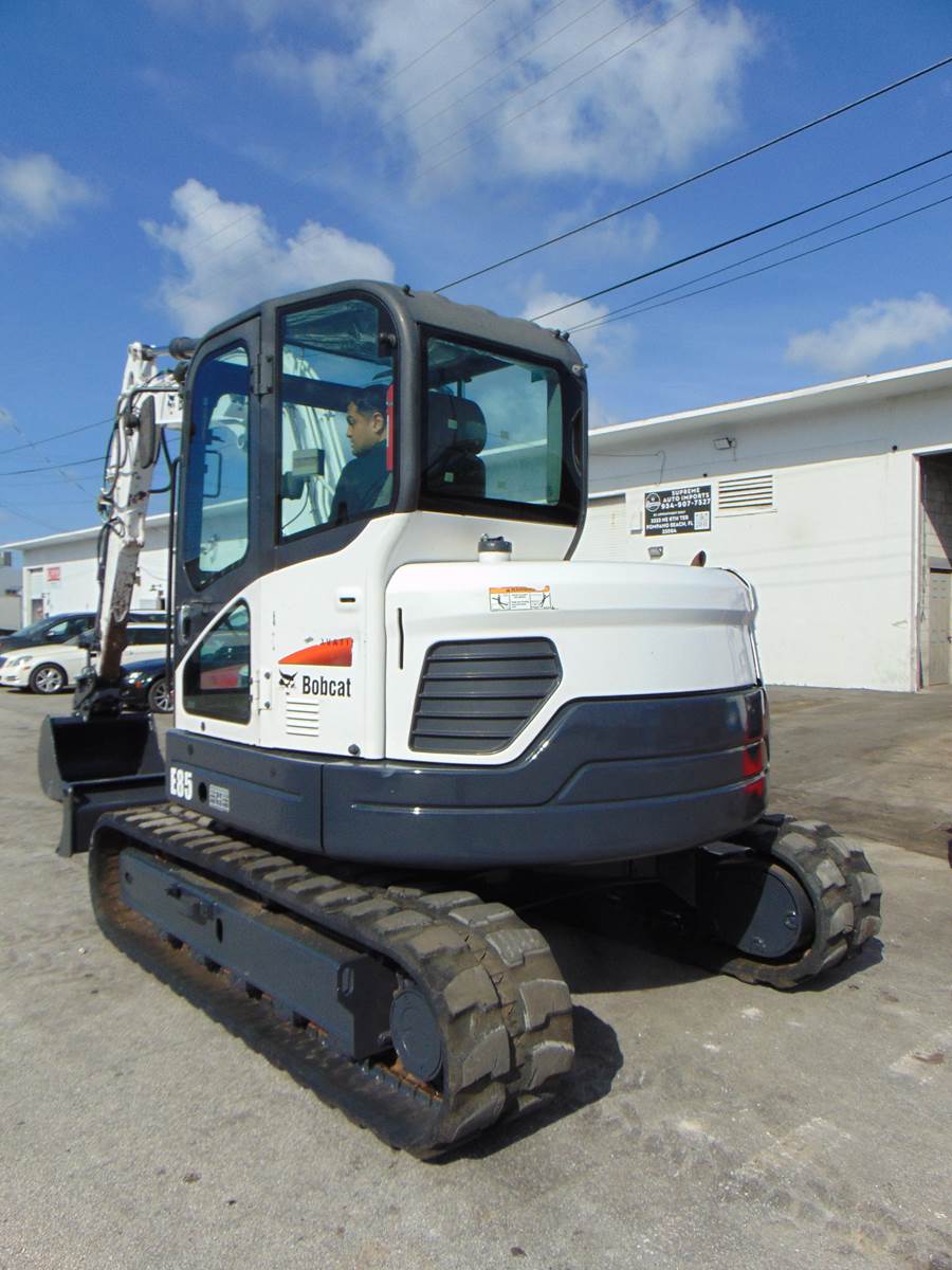 2017 BOBCAT E85 "SUPER LOADED" LONG REACH - PWR COUPLER - ICE COLD A/C - STEREO - DOUBLE PLUMBED - 3 BUCKETS INCLUDED - ONLY 2,341 ORIGINAL HOURS - Image 19