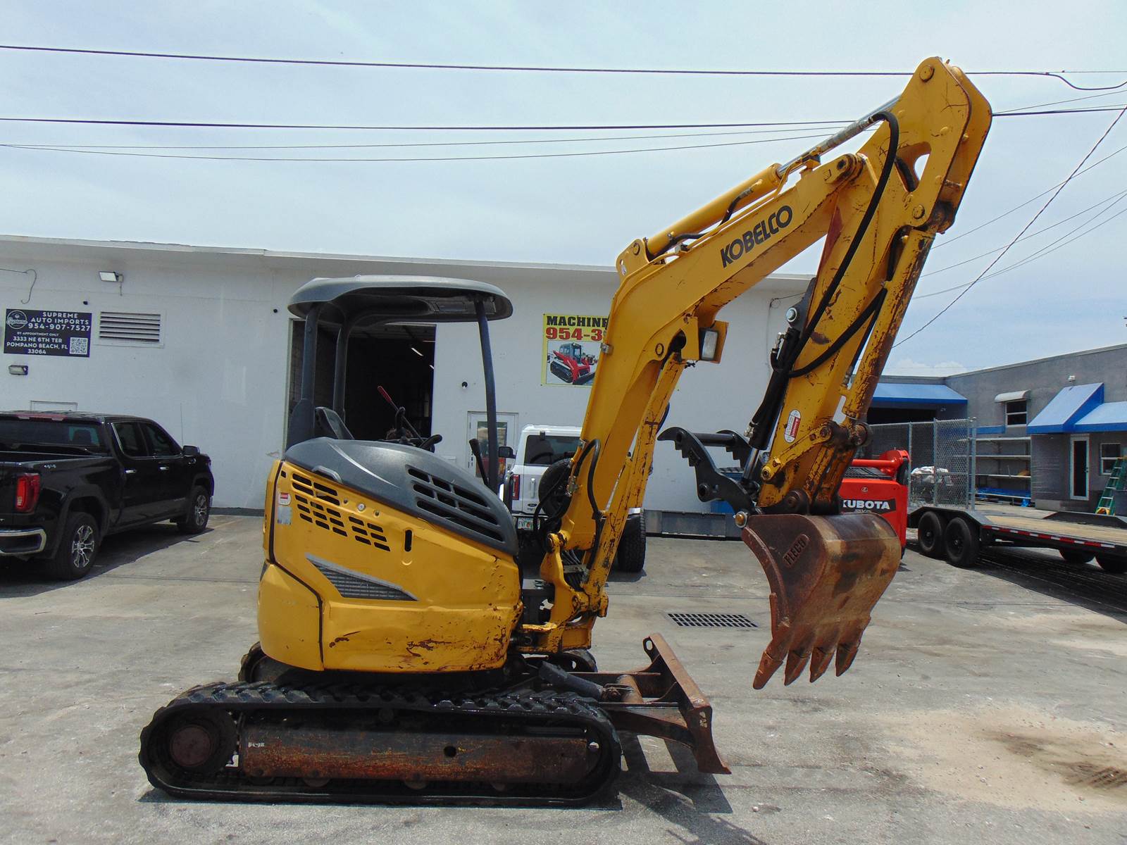 2020 KOBELCO SK-30SR MINI EXCAVATOR - 7,300 LB OPERATING WEIGHT - YANMAR DIESEL - BRAND NEW HYDRAULIC THUMB - ONLY 1,539 HOURS - Image 19
