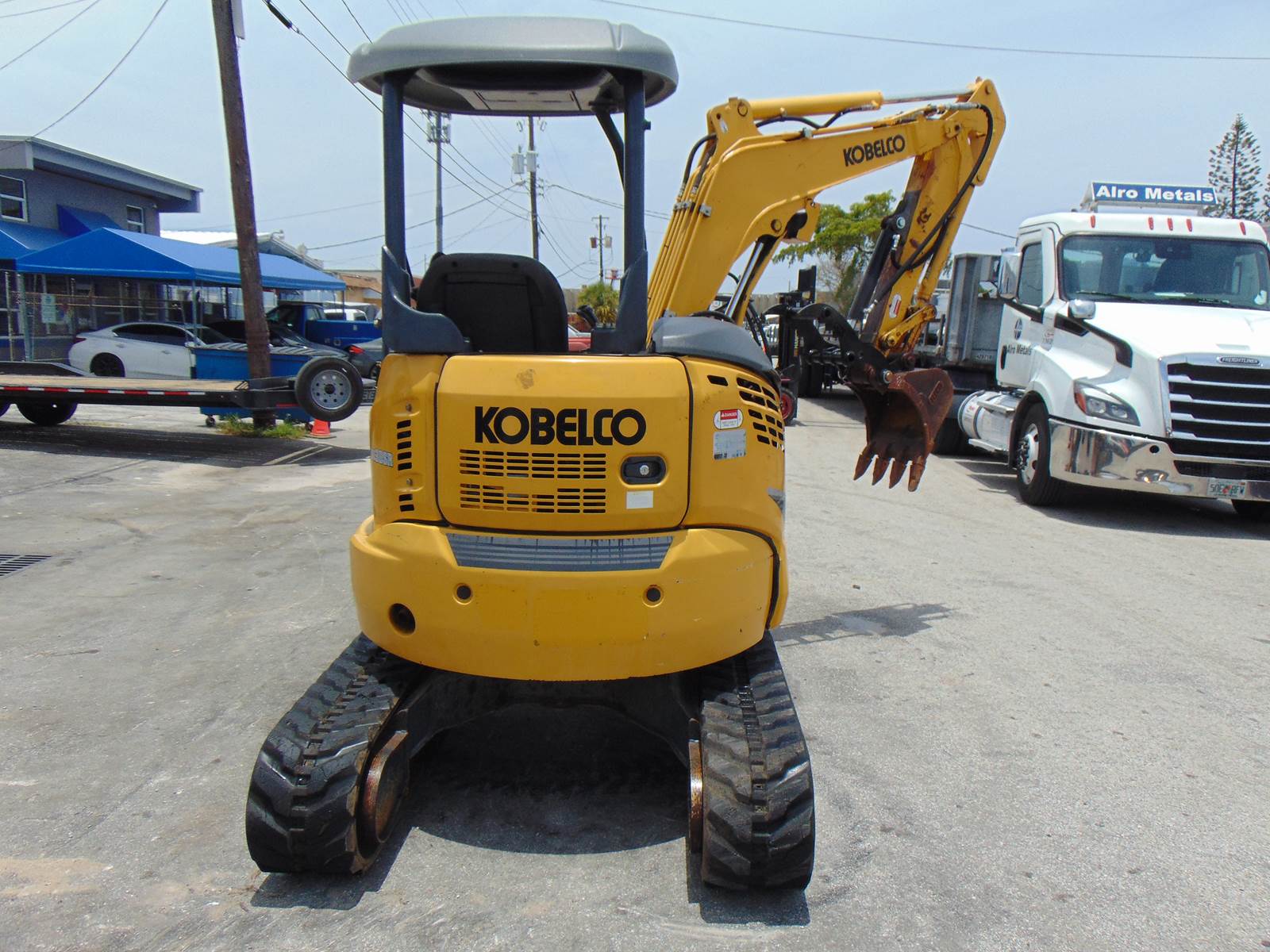 2020 KOBELCO SK-30SR MINI EXCAVATOR - 7,300 LB OPERATING WEIGHT - YANMAR DIESEL - BRAND NEW HYDRAULIC THUMB - ONLY 1,539 HOURS - Image 20
