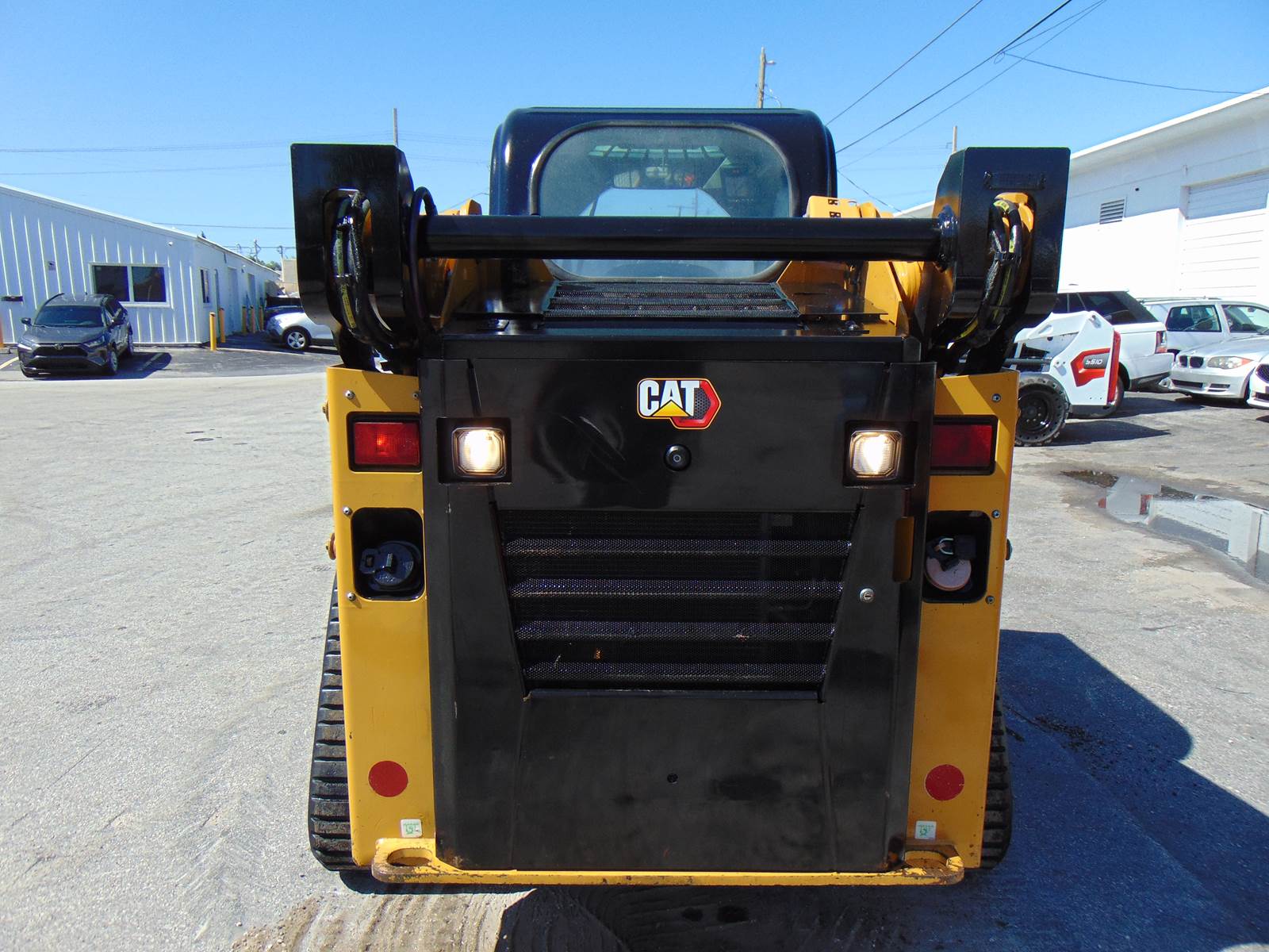 2019 CAT 249D SKID STEER TRACK LOADER "BIG 68 HP TURBO" - A/C - HEAT - JOYSTICKS - STEREO - BACK UP CAMERA - ONLY 1,842 HOURS - Image 17