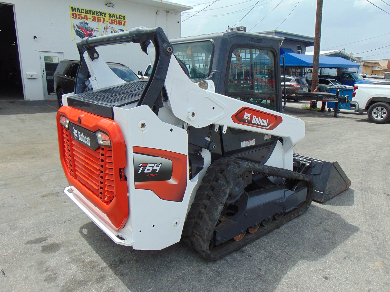 2021 BOBCAT T64 TURBO "COMFORT CAB" HEAT - A/C - POWER COUPLER - JOYSTICK CONTROLS - Image 6