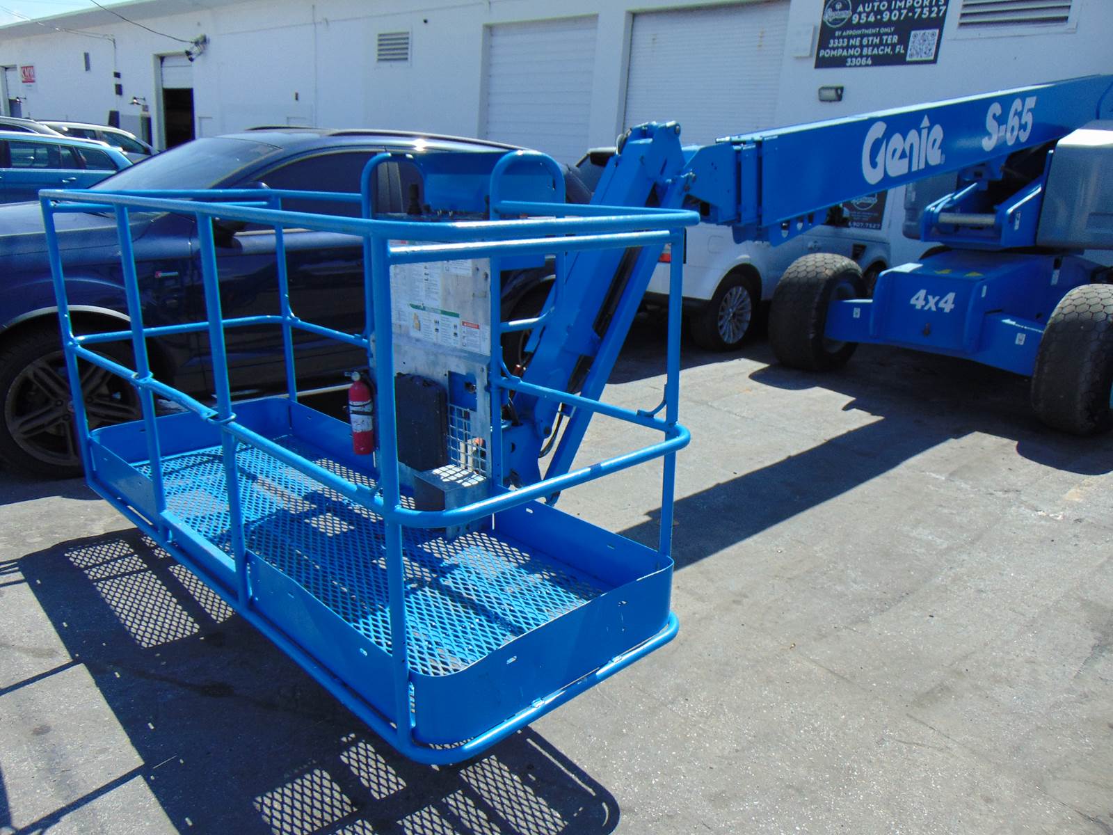2012 GENIE S65 "DEUTZ DIESEL" 4X4 - BUILT IN GENERATOR - LOW HOURS - (2) SETS OF TIRES INCLUDED - SERVICED TODAY - 100% JOB READY - Image 10