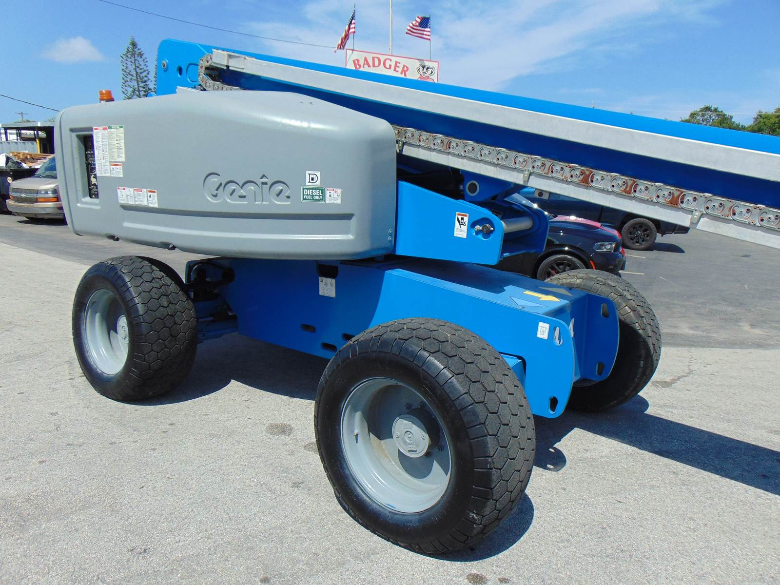 2012 GENIE S65 "DEUTZ DIESEL" 4X4 - BUILT IN GENERATOR - LOW HOURS - (2) SETS OF TIRES INCLUDED - SERVICED TODAY - 100% JOB READY - Image 16