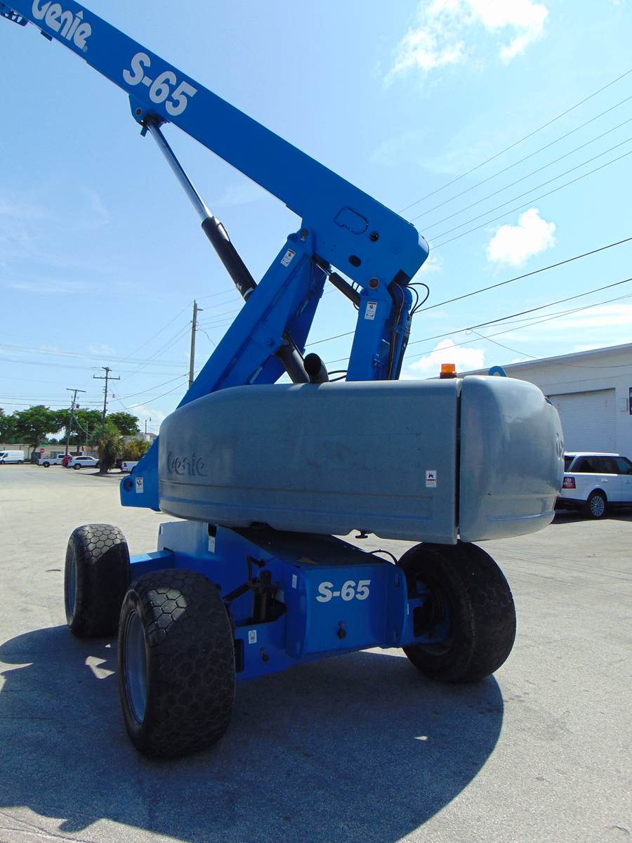 2012 GENIE S65 "DEUTZ DIESEL" 4X4 - BUILT IN GENERATOR - LOW HOURS - (2) SETS OF TIRES INCLUDED - SERVICED TODAY - 100% JOB READY - Image 22