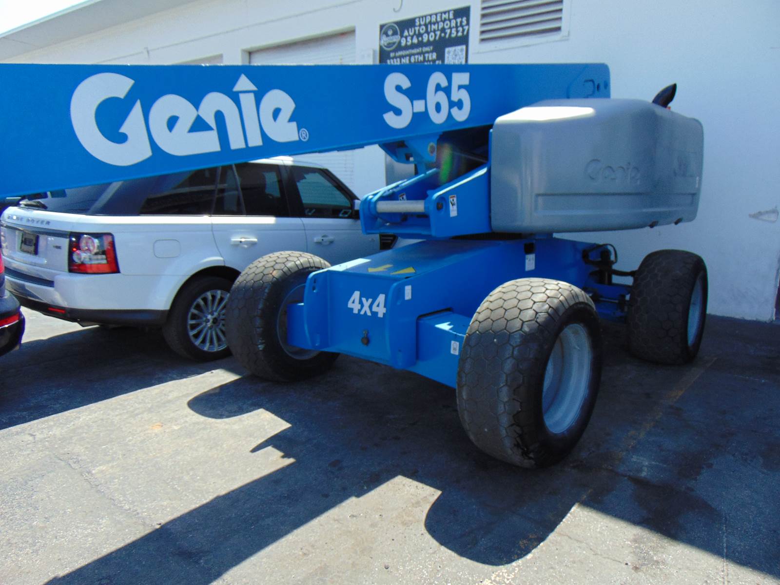 2012 GENIE S65 "DEUTZ DIESEL" 4X4 - BUILT IN GENERATOR - LOW HOURS - (2) SETS OF TIRES INCLUDED - SERVICED TODAY - 100% JOB READY - Image 5
