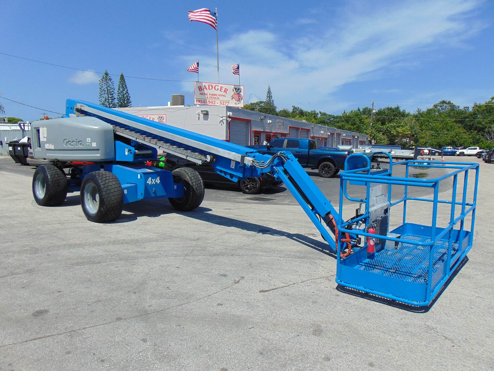 2012 GENIE S65 "DEUTZ DIESEL" 4X4 - BUILT IN GENERATOR - LOW HOURS - (2) SETS OF TIRES INCLUDED - SERVICED TODAY - 100% JOB READY - Image 8