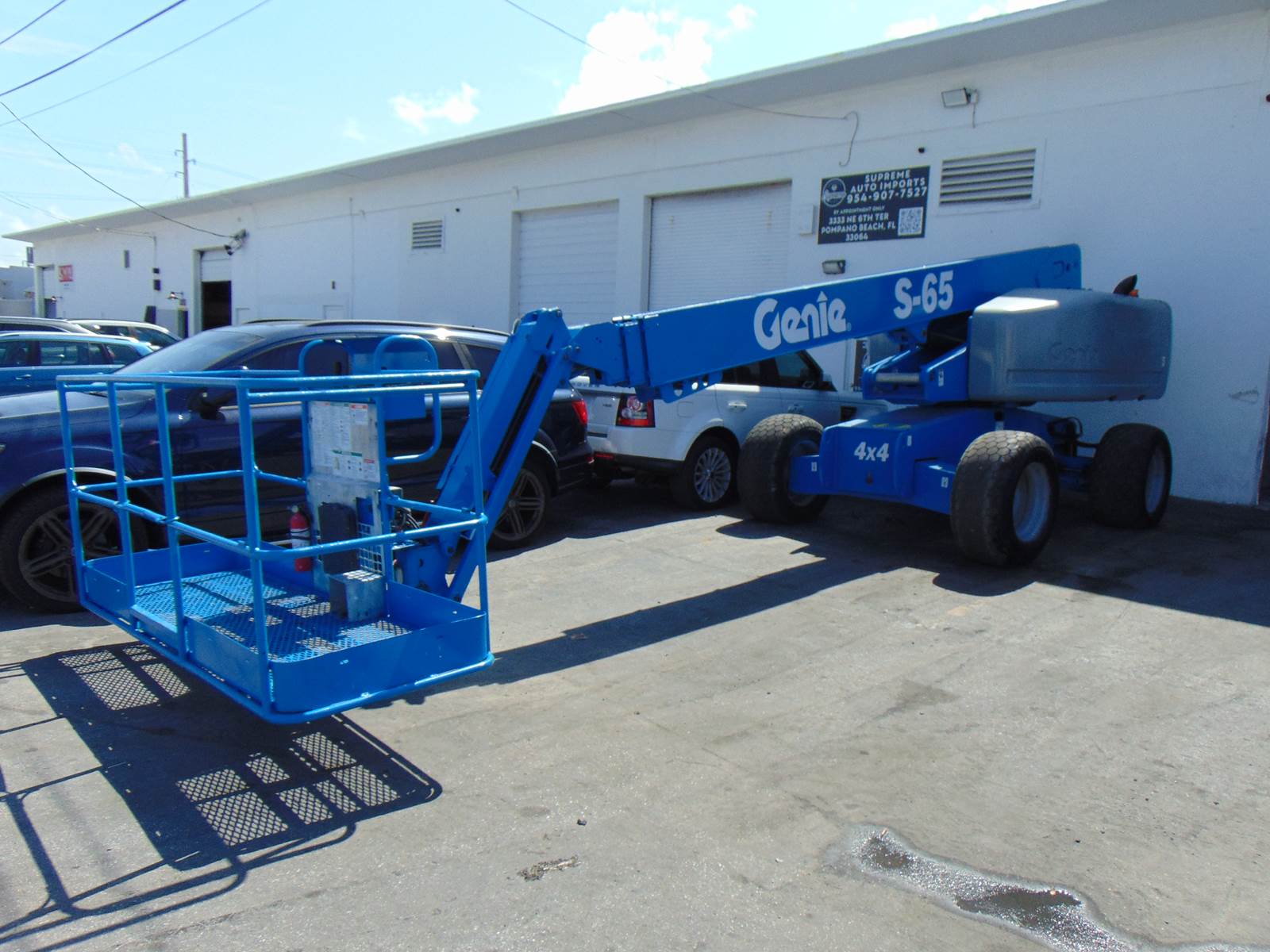2012 GENIE S65 "DEUTZ DIESEL" 4X4 - BUILT IN GENERATOR - LOW HOURS - (2) SETS OF TIRES INCLUDED - SERVICED TODAY - 100% JOB READY - Image 9
