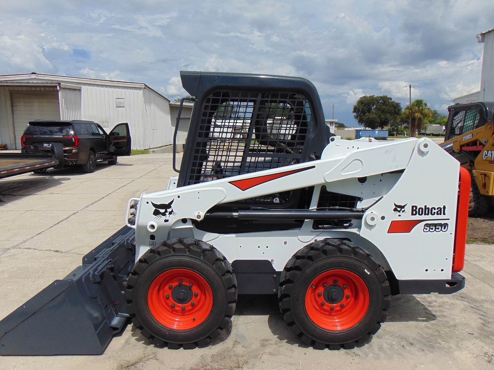 2016 BOBCAT S550 TURBO "MID SIZE" WHEEL LOADER - IMMACULATE UNABUSED AND 100% SERVICED - ONLY 949 HOURS - Image 2