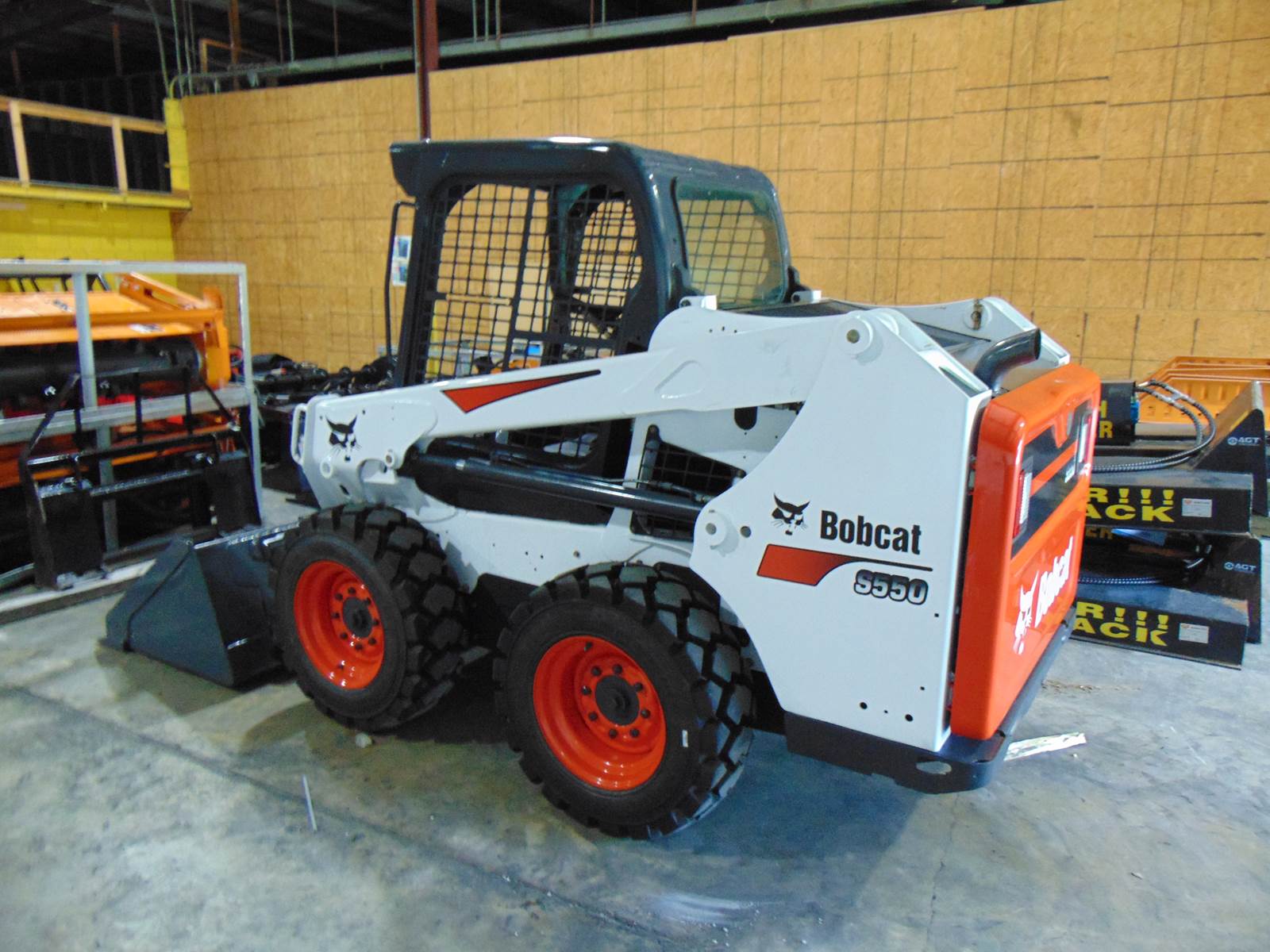 2016 BOBCAT S550 TURBO "MID SIZE" WHEEL LOADER - IMMACULATE UNABUSED AND 100% SERVICED - ONLY 949 HOURS - Image 42