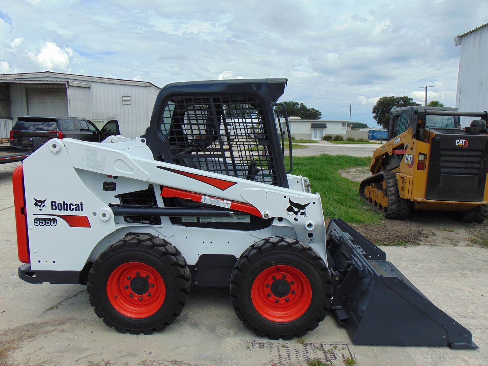 2016 BOBCAT S550 TURBO "MID SIZE" WHEEL LOADER - IMMACULATE UNABUSED AND 100% SERVICED - ONLY 949 HOURS - Image 5