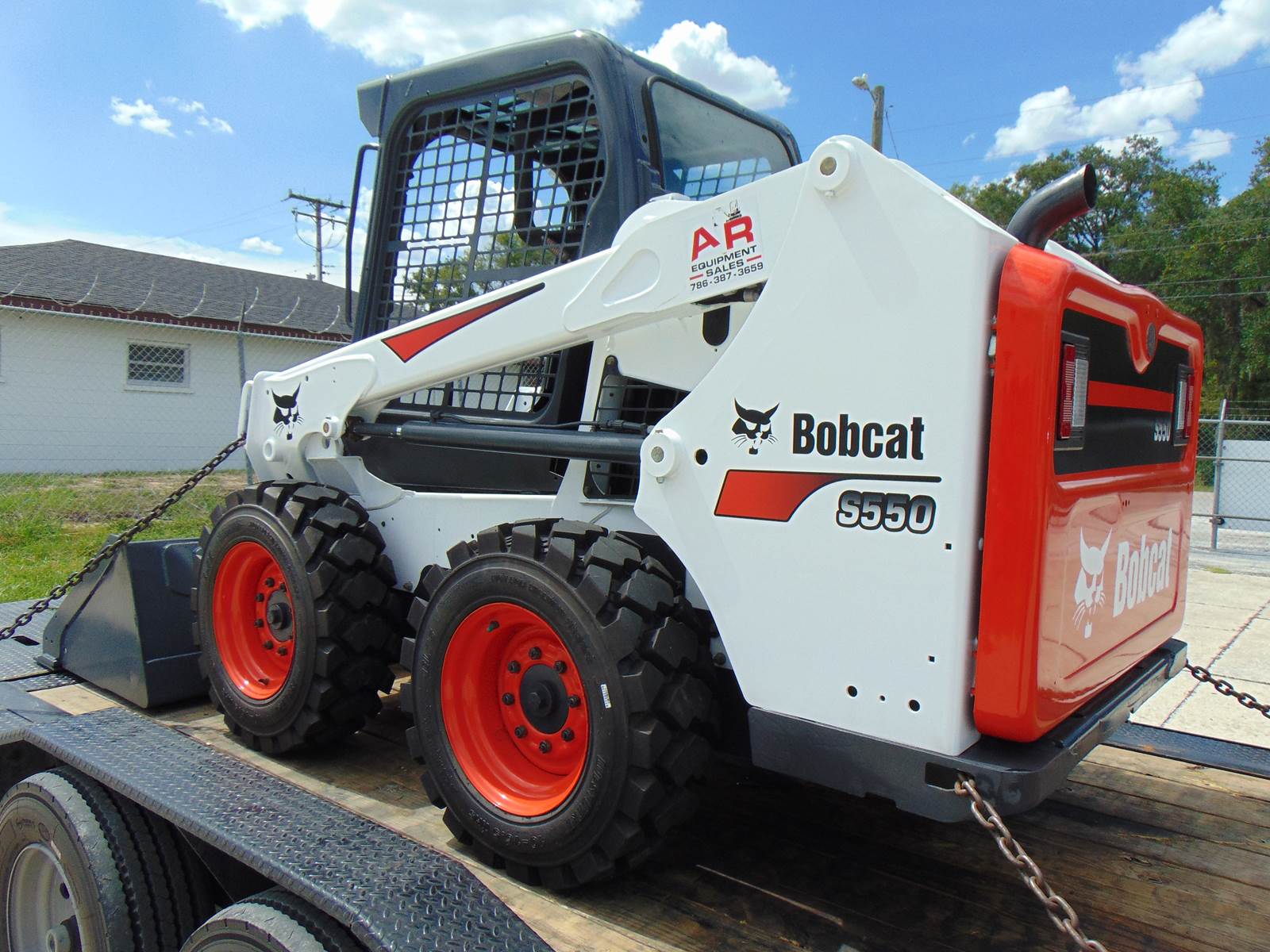 2016 BOBCAT S550 TURBO "MID SIZE" WHEEL LOADER - IMMACULATE UNABUSED AND 100% SERVICED - ONLY 949 HOURS - Image 6