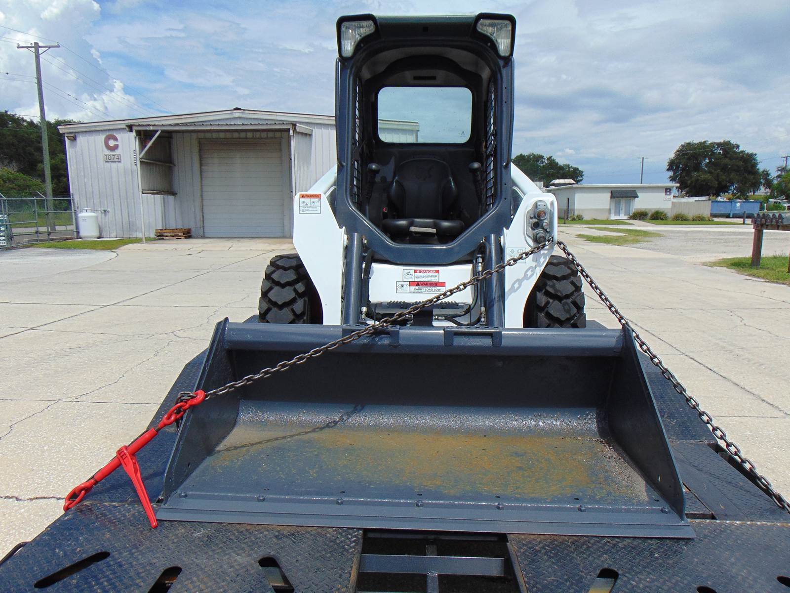 2016 BOBCAT S550 TURBO "MID SIZE" WHEEL LOADER - IMMACULATE UNABUSED AND 100% SERVICED - ONLY 949 HOURS - Image 9