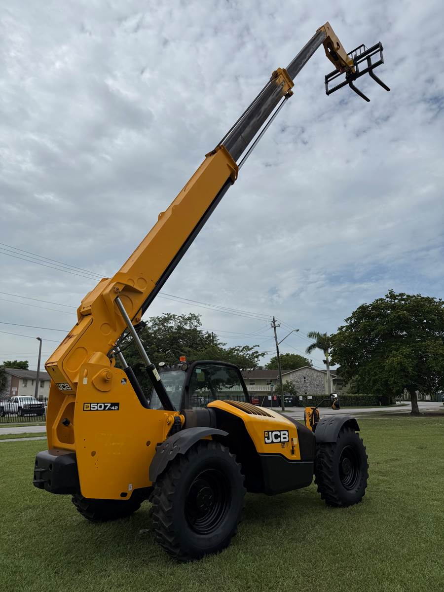2017 JCB 507-42 "7K LBS - 42FT" SINGLE PILOT CONTROL - ALL ORIGINAL CONDITION - SERVICED AND INSPECTED 100% JOB READY - Image 6