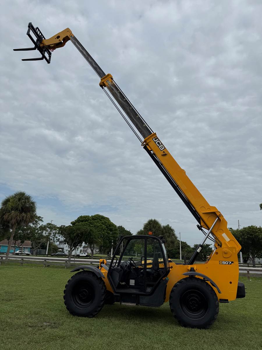 2017 JCB 507-42 "7K LBS - 42FT" SINGLE PILOT CONTROL - ALL ORIGINAL CONDITION - SERVICED AND INSPECTED 100% JOB READY - Image 7