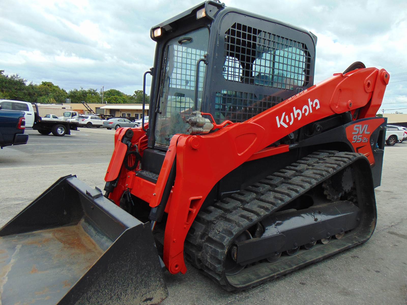 2018 KUBOTA SVL95-2S "HIGH FLOW" BIG 97 HP TURBO 2 SPEED - JOYSTICKS - ENCLOSED A/C & HBEATED CAB - ONLY 2,215 HOURS - 100% SERVICED AND JOB READY - Image 25