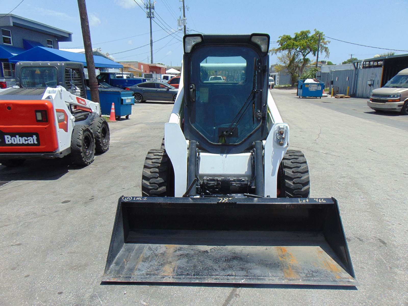 2019 BOBCAT S650 TURBO 2 SPEED - BOB TACH - STEREO - HEAT AND A/C - NEW TIRES - ONLY 1,797 HOURS - 100% JOB READY - Image 19