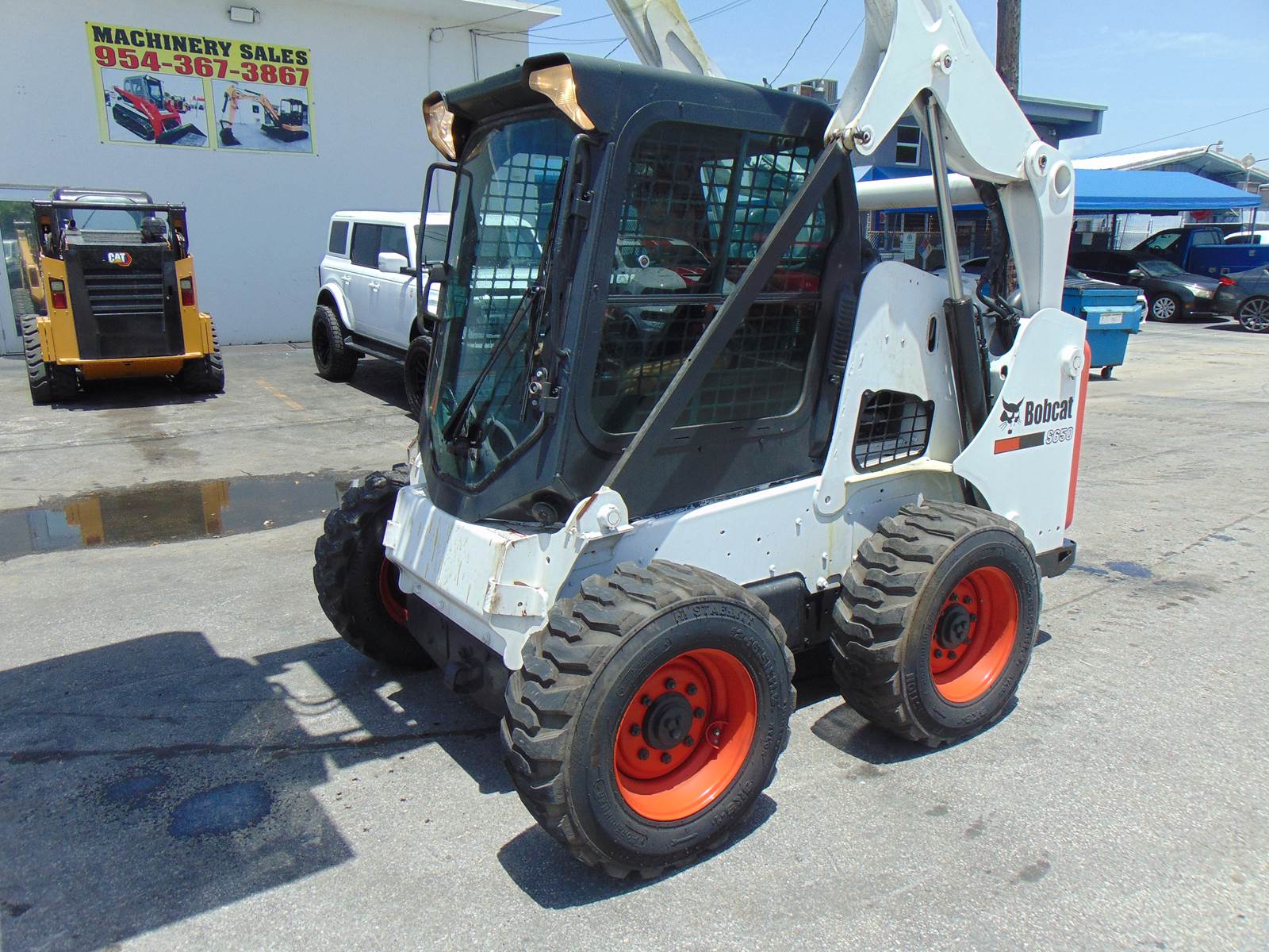 2019 BOBCAT S650 TURBO 2 SPEED - BOB TACH - STEREO - HEAT AND A/C - NEW TIRES - ONLY 1,797 HOURS - 100% JOB READY - Image 24