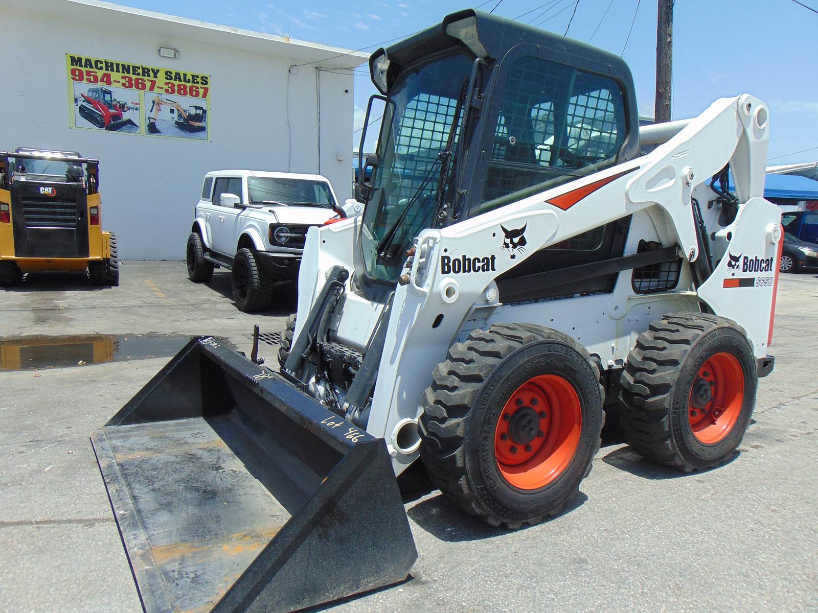 2019 BOBCAT S650 TURBO 2 SPEED - BOB TACH - STEREO - HEAT AND A/C - NEW TIRES - ONLY 1,797 HOURS - 100% JOB READY - Image 32