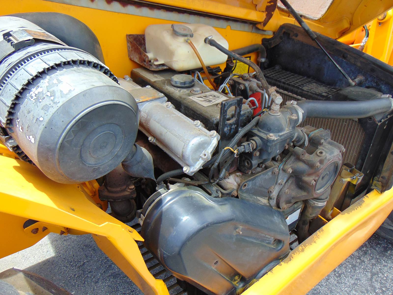2001 JCB 530 TURBO "6,600 LB - 23 FT" ROTATING FORK CARRIAGE - PRE EMISSIONS - ONLY 1,785 HOURS - NO CDL REQUIRED - Image 16