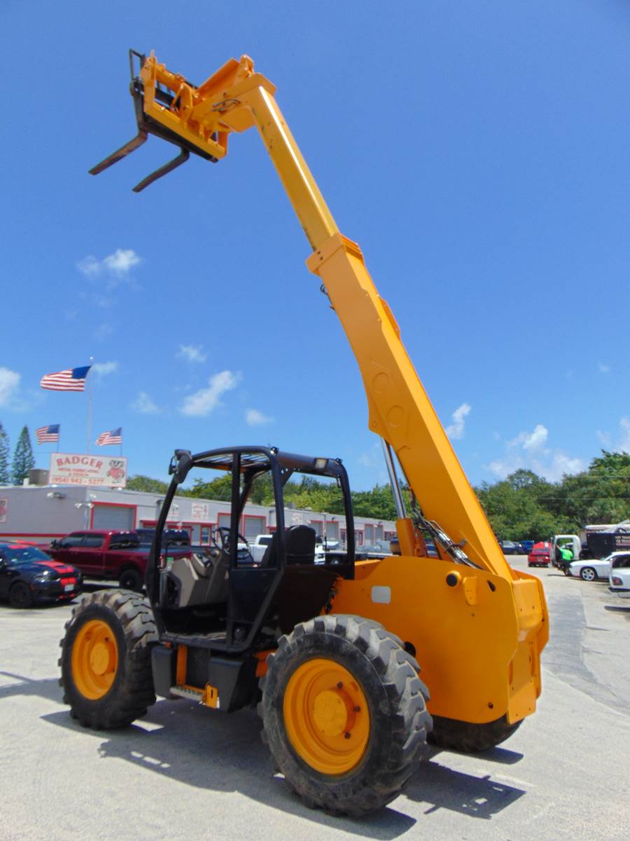 2001 JCB 530 TURBO "6,600 LB - 23 FT" ROTATING FORK CARRIAGE - PRE EMISSIONS - ONLY 1,785 HOURS - NO CDL REQUIRED - Image 28