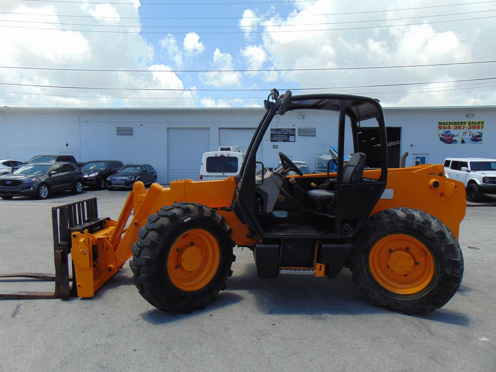 2001 JCB 530 TURBO "6,600 LB - 23 FT" ROTATING FORK CARRIAGE - PRE EMISSIONS - ONLY 1,785 HOURS - NO CDL REQUIRED - Image 35