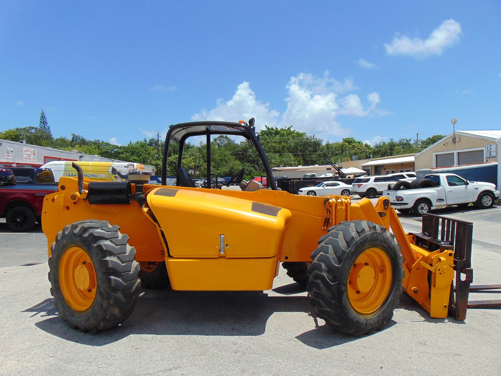 2001 JCB 530 TURBO "6,600 LB - 23 FT" ROTATING FORK CARRIAGE - PRE EMISSIONS - ONLY 1,785 HOURS - NO CDL REQUIRED - Image 37