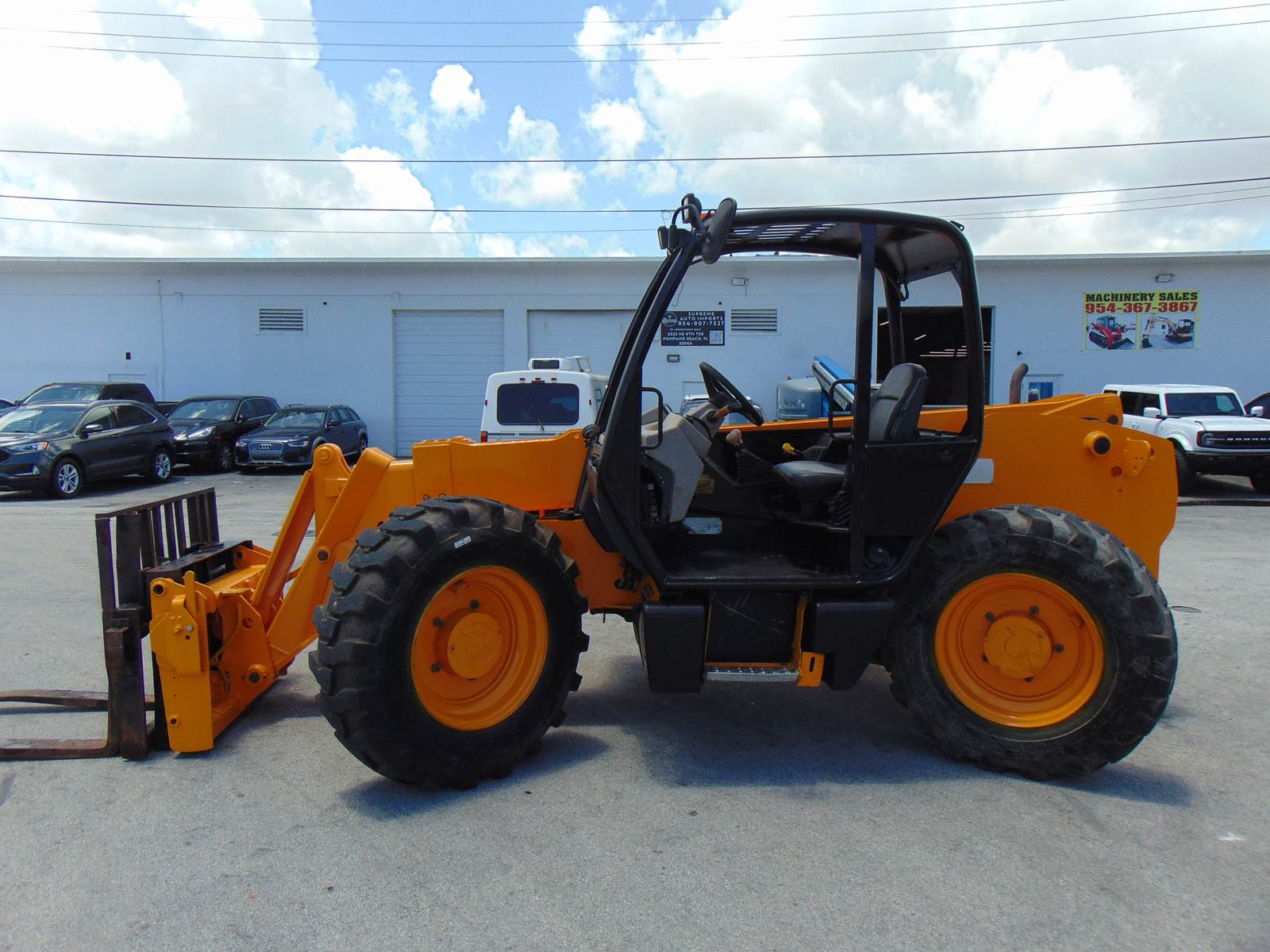 2001 JCB 530 TURBO "6,600 LB - 23 FT" ROTATING FORK CARRIAGE - PRE EMISSIONS - ONLY 1,785 HOURS - NO CDL REQUIRED - Image 38