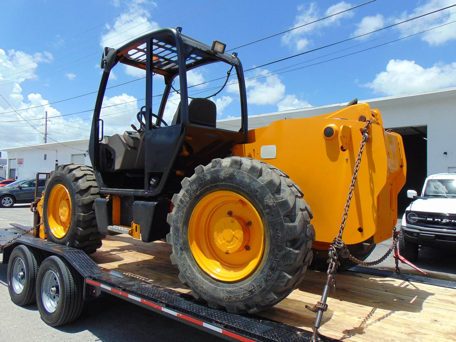 2001 JCB 530 TURBO "6,600 LB - 23 FT" ROTATING FORK CARRIAGE - PRE EMISSIONS - ONLY 1,785 HOURS - NO CDL REQUIRED - Image 6