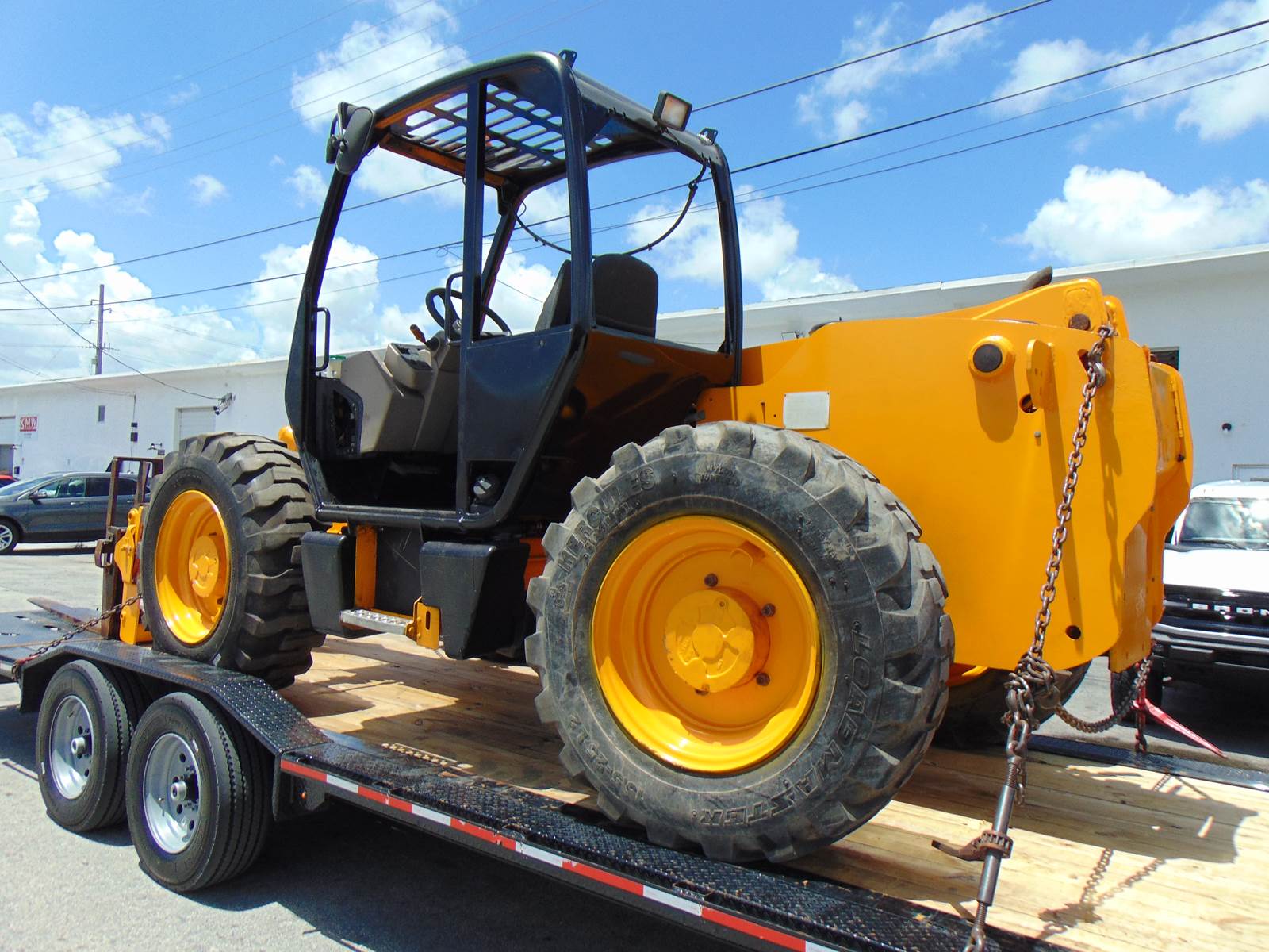 2001 JCB 530 TURBO "6,600 LB - 23 FT" ROTATING FORK CARRIAGE - PRE EMISSIONS - ONLY 1,785 HOURS - NO CDL REQUIRED - Image 7