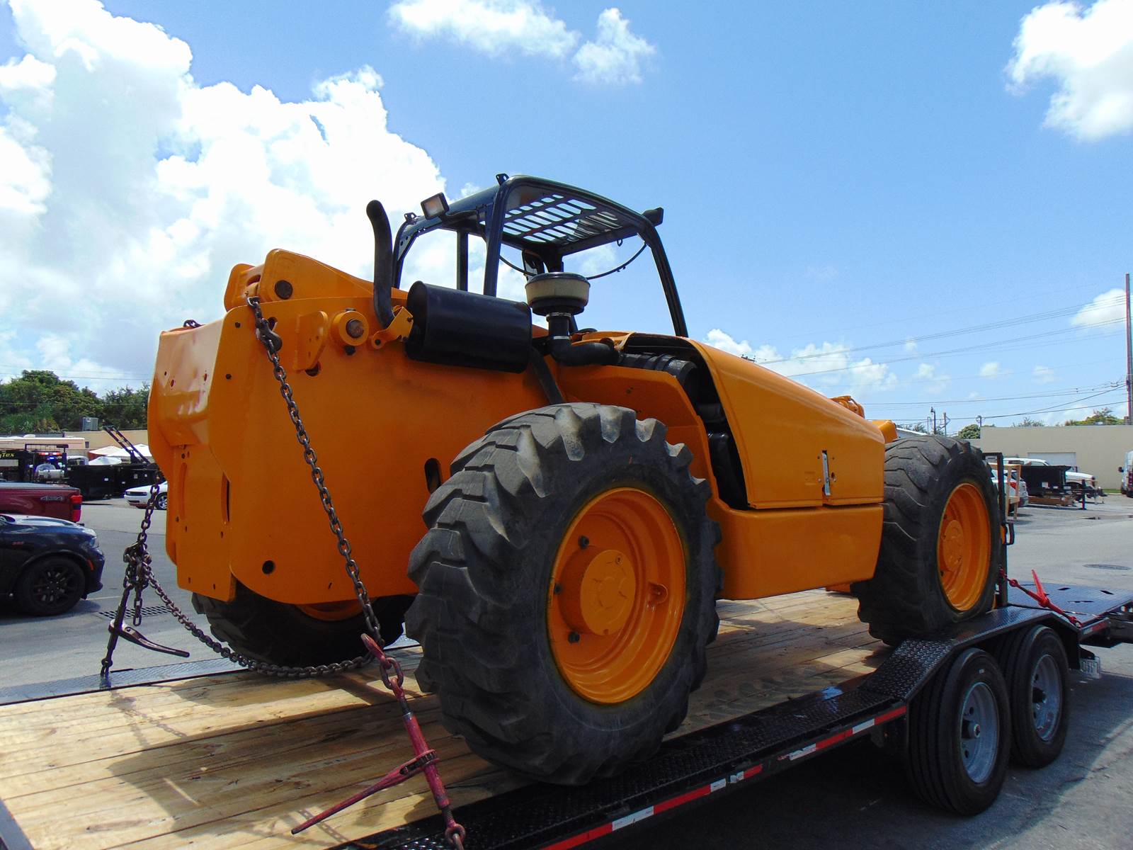 2001 JCB 530 TURBO "6,600 LB - 23 FT" ROTATING FORK CARRIAGE - PRE EMISSIONS - ONLY 1,785 HOURS - NO CDL REQUIRED - Image 8