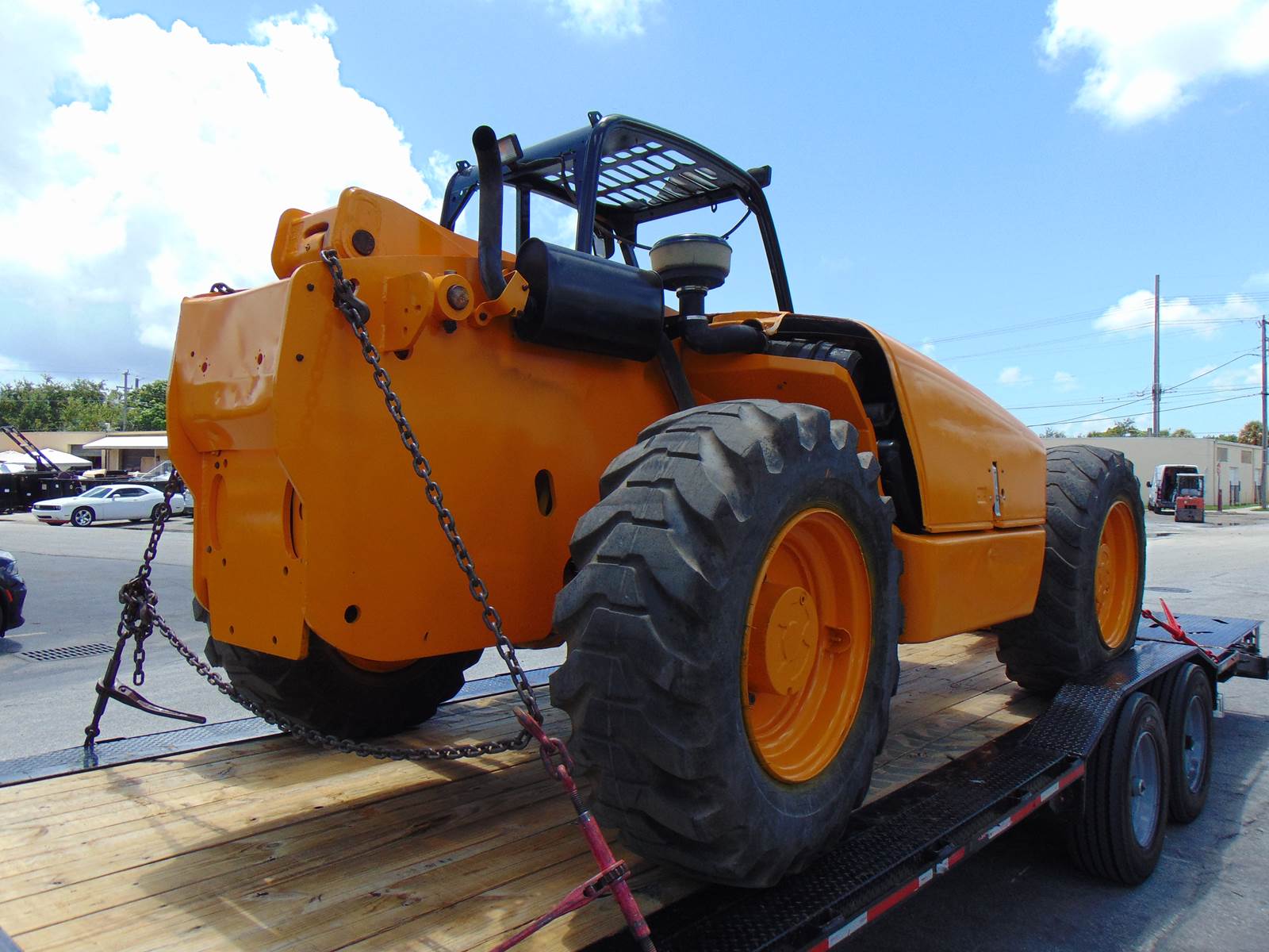 2001 JCB 530 TURBO "6,600 LB - 23 FT" ROTATING FORK CARRIAGE - PRE EMISSIONS - ONLY 1,785 HOURS - NO CDL REQUIRED - Image 9