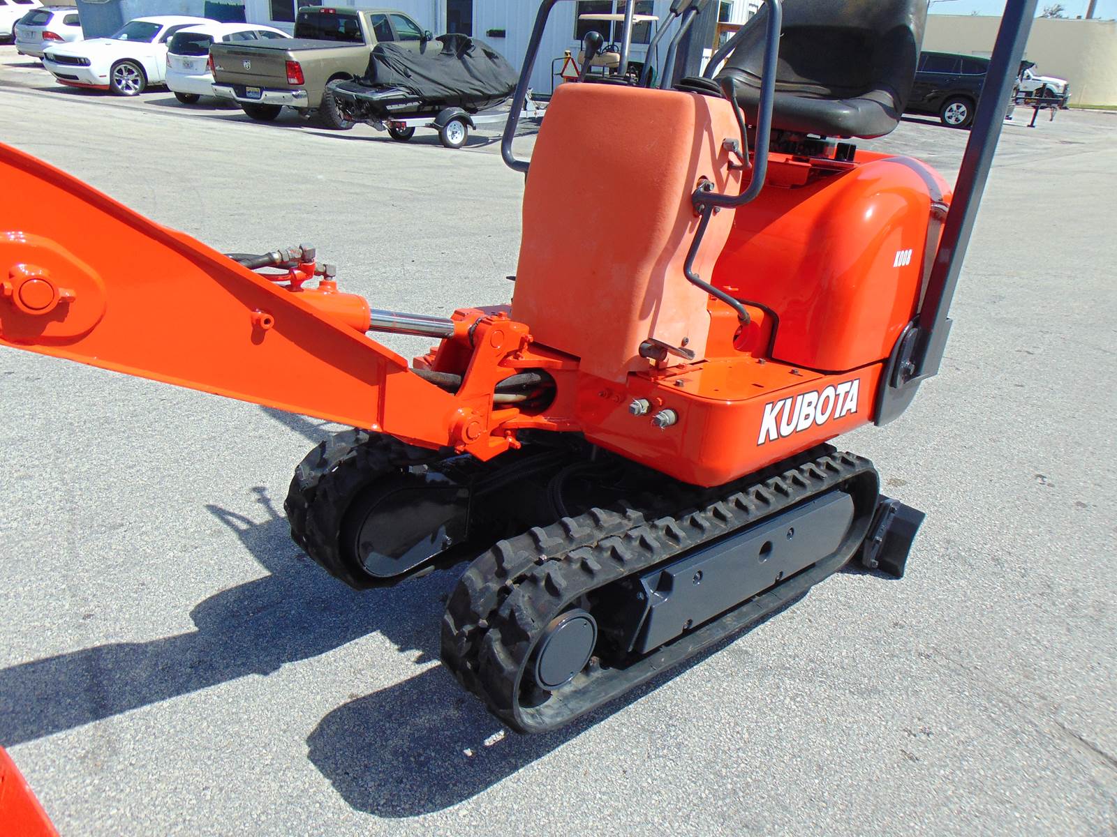2004 KUBOTA K008 MINI EXCAVATOR - EXPANDABLE TRACKS - ARM SWING -TOOTH BUCKET - MACHINE PERFORMS 100% - FULLY SERVICED TODAY - NEW BATTERY - Image 11