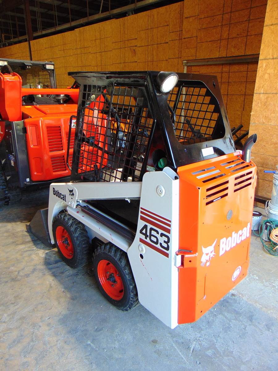 2002 BOBCAT 463 MINI SKID STEER - KUBOTA DIESEL - 36" WIDE - 1,500 LB CAPACITY - ONLY 514 ORIGINAL 1 OWNER HOURS - Image 3
