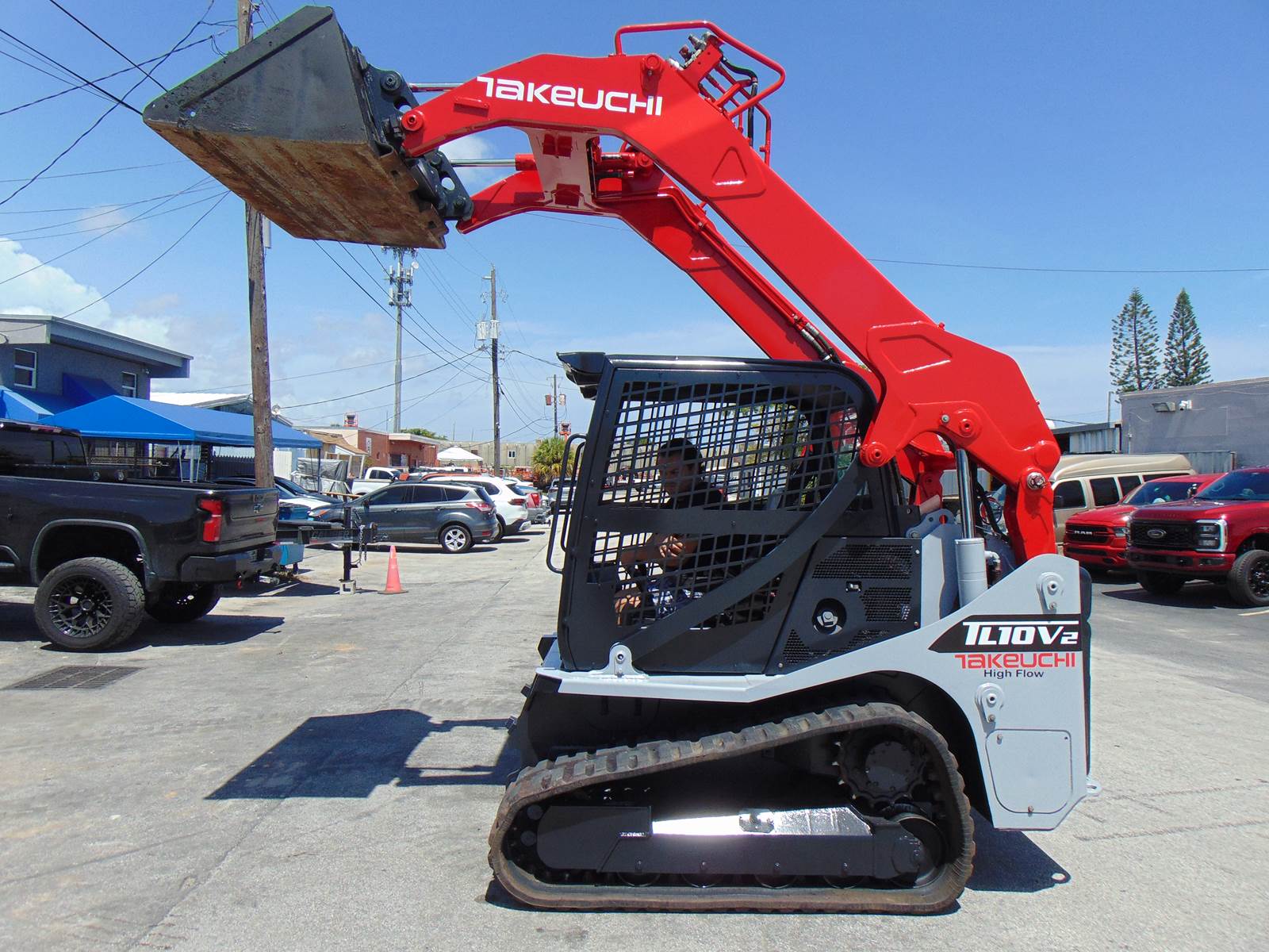 2020 TAKEUCHI TL10V-2 WIDE TRACK - JOYSTICKS - SMART BUCKET - KUBOTA DIESEL - 2 SPEED - NO D.E.F. - ONLY 1,949 HOURS - FULLY SERVICED - Image 33