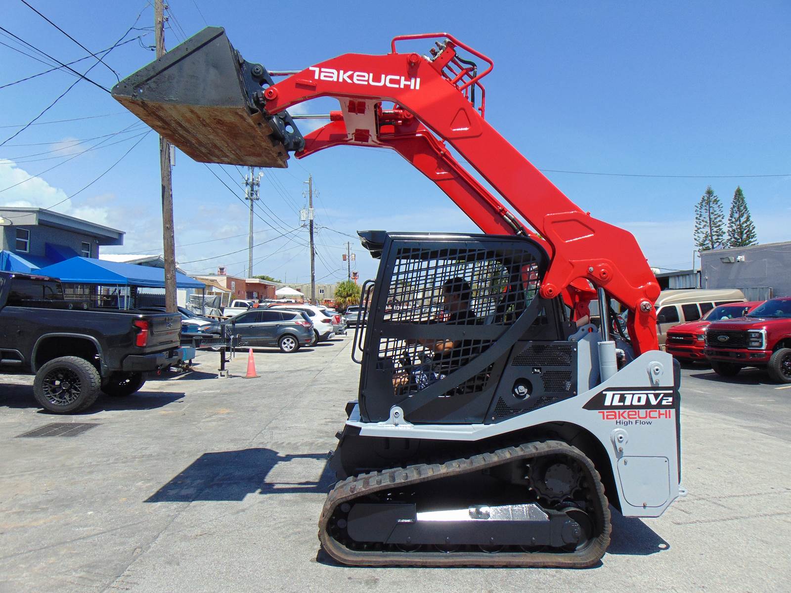 2020 TAKEUCHI TL10V-2 WIDE TRACK - JOYSTICKS - SMART BUCKET - KUBOTA DIESEL - 2 SPEED - NO D.E.F. - ONLY 1,949 HOURS - FULLY SERVICED - Image 42