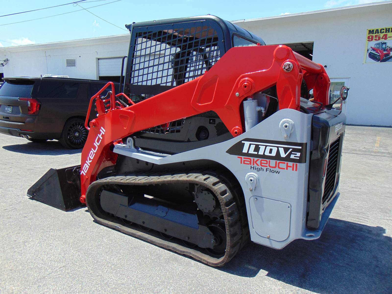 2020 TAKEUCHI TL10V-2 WIDE TRACK - JOYSTICKS - SMART BUCKET - KUBOTA DIESEL - 2 SPEED - NO D.E.F. - ONLY 1,949 HOURS - FULLY SERVICED - Image 5