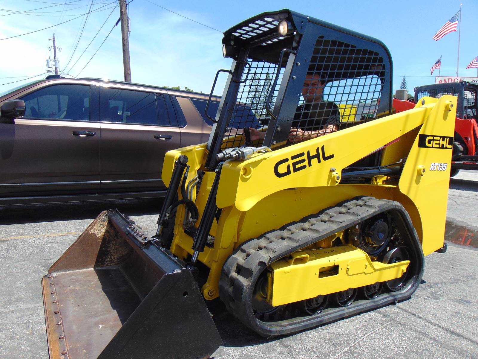 2021 GEHL RT135 TURBO "SELF LEVELING" SMART BUCKET - JOYSTICKS - YANMAR DIESEL - ONLY 1,393 HOURS