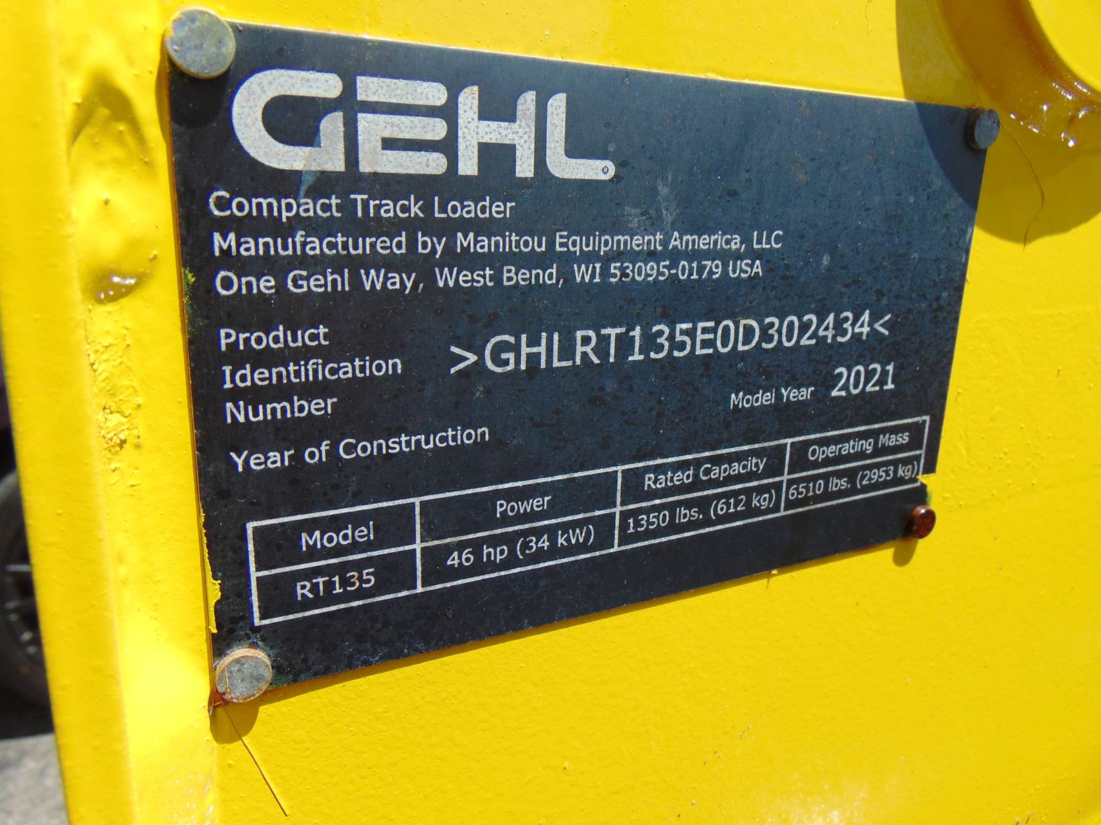 2021 GEHL RT135 TURBO "SELF LEVELING" SMART BUCKET - JOYSTICKS - YANMAR DIESEL - ONLY 1,393 HOURS - Image 11
