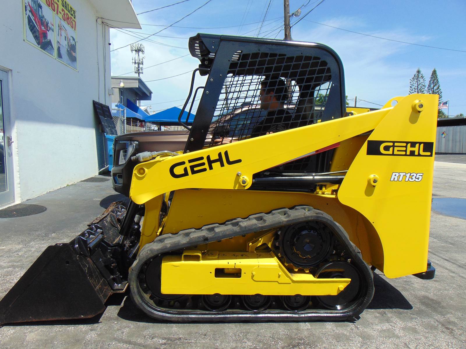 2021 GEHL RT135 TURBO "SELF LEVELING" SMART BUCKET - JOYSTICKS - YANMAR DIESEL - ONLY 1,393 HOURS - Image 35